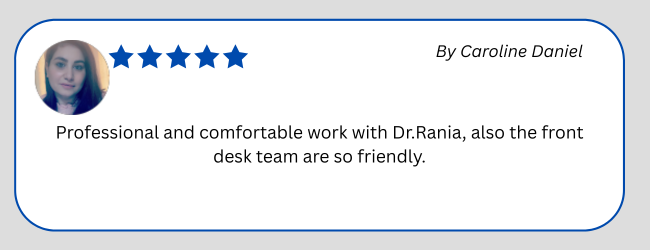 Testimonial by Caroline Daniel for iSmile Dental Langley